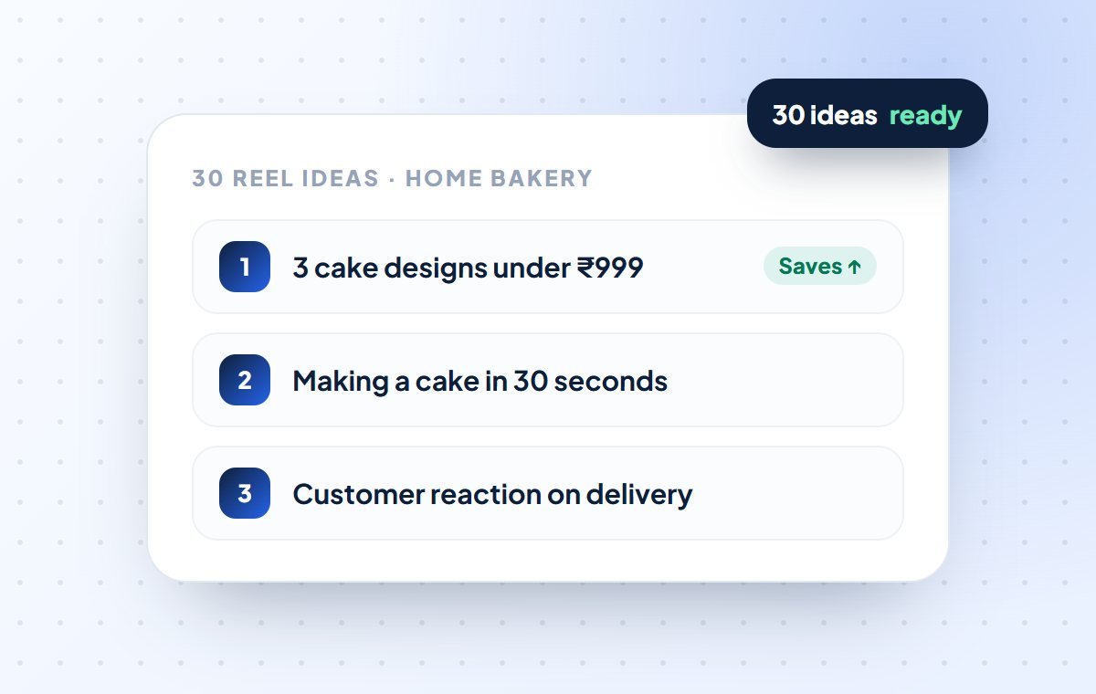 Step 1: Get Reel ideas