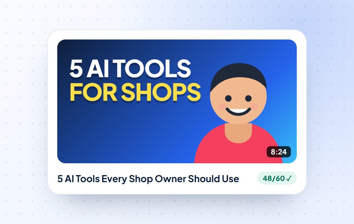 Step 3: Title & thumbnail